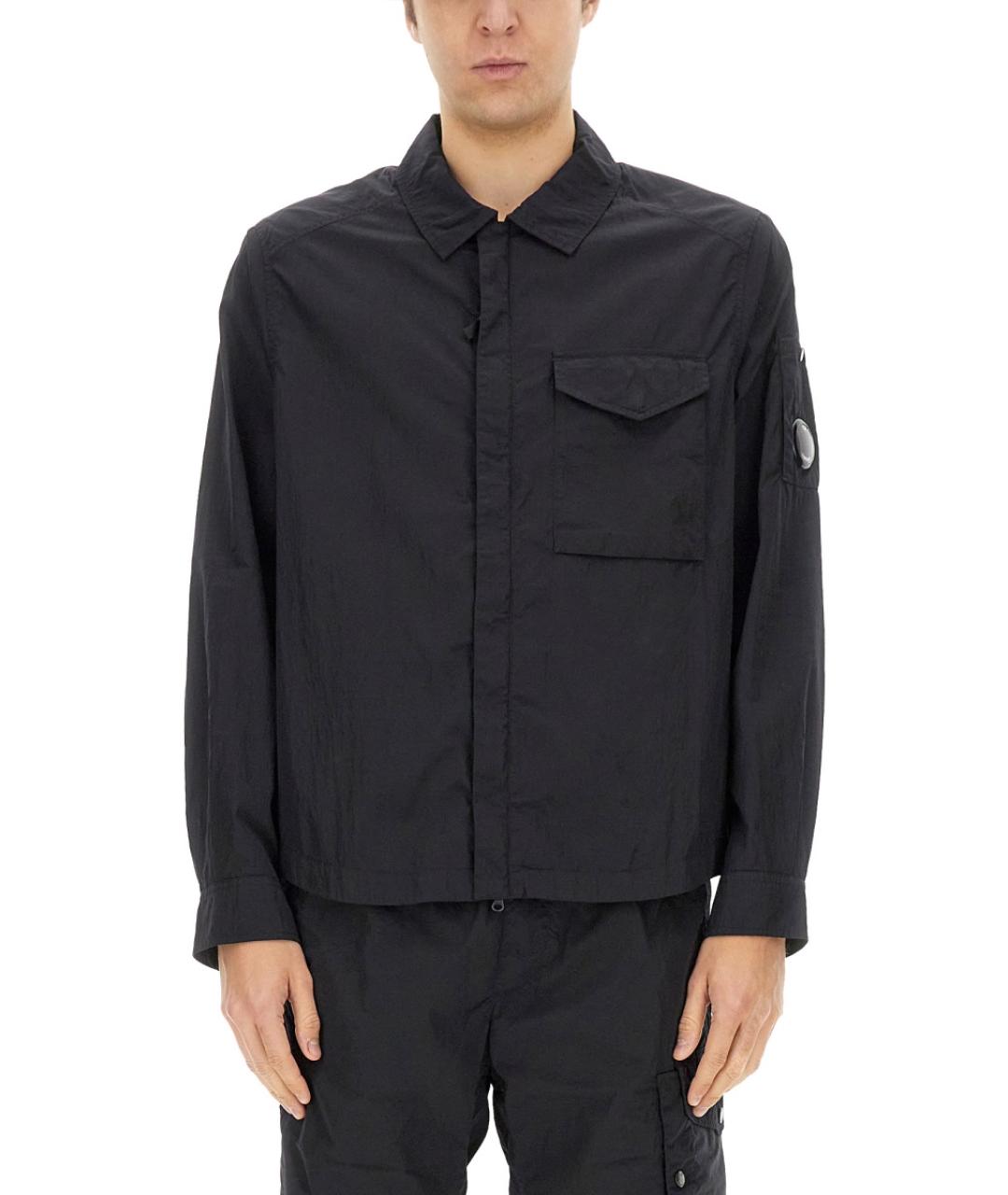 CP COMPANY Синяя полиамидовая куртка, фото 4