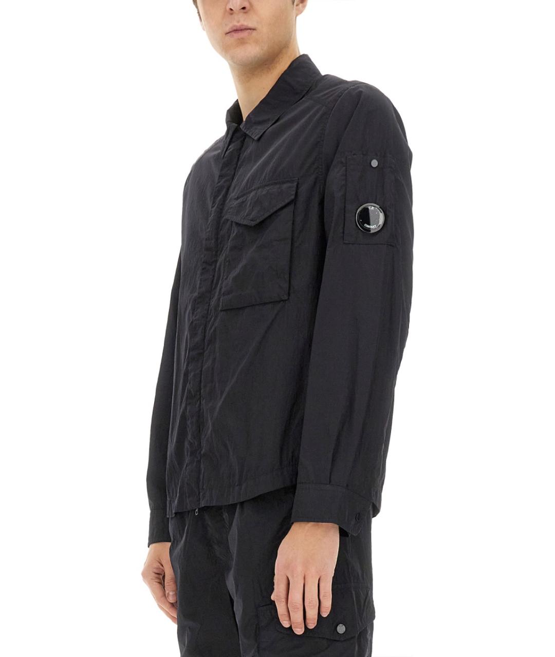 CP COMPANY Синяя полиамидовая куртка, фото 3