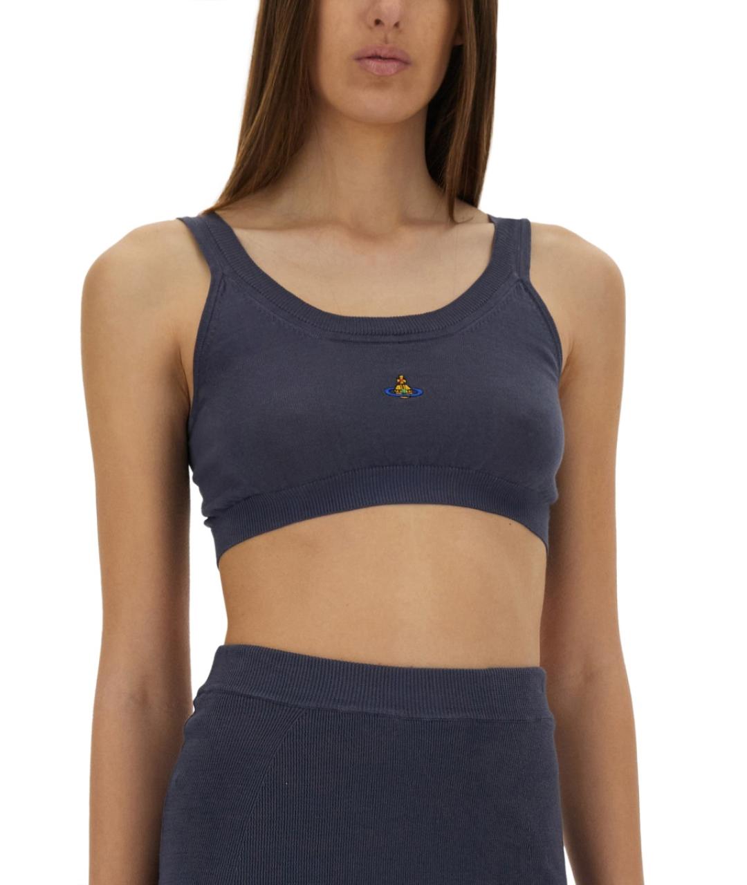 VIVIENNE WESTWOOD Фиолетовая хлопковая блузы, фото 5