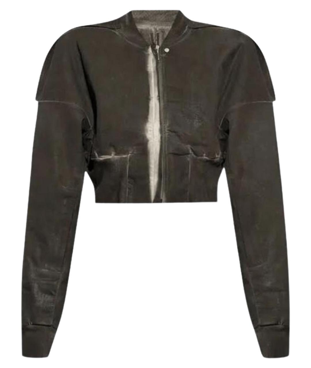 RICK OWENS DRKSHDW Серая хлопковая куртка, фото 1