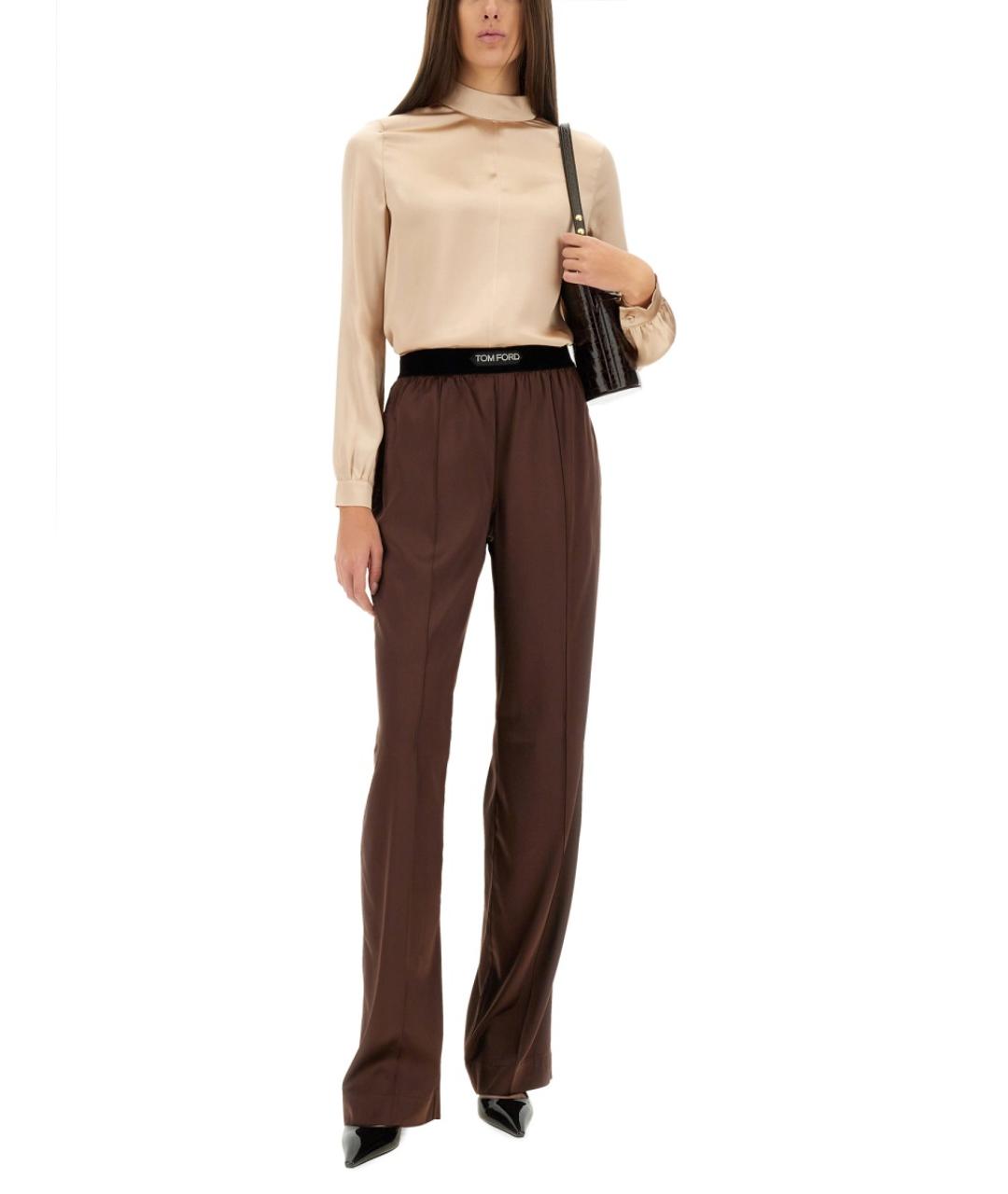 TOM FORD Розовая шелковая рубашка, фото 3