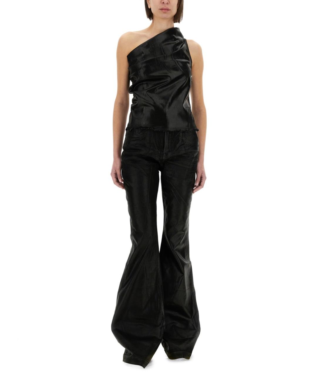 RICK OWENS DRKSHDW Черная хлопковая блузы, фото 5