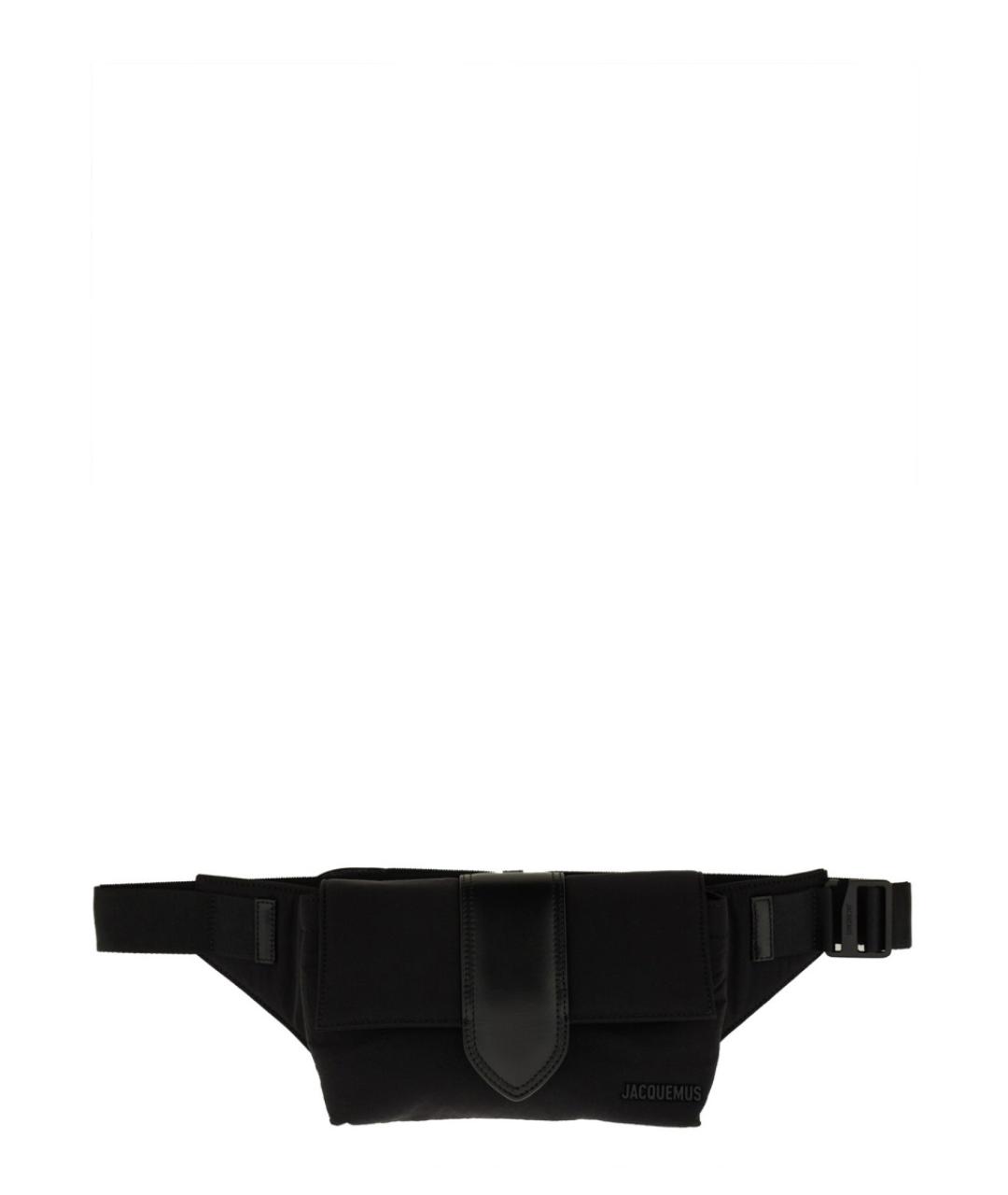 JACQUEMUS Черная поясная сумка, фото 1