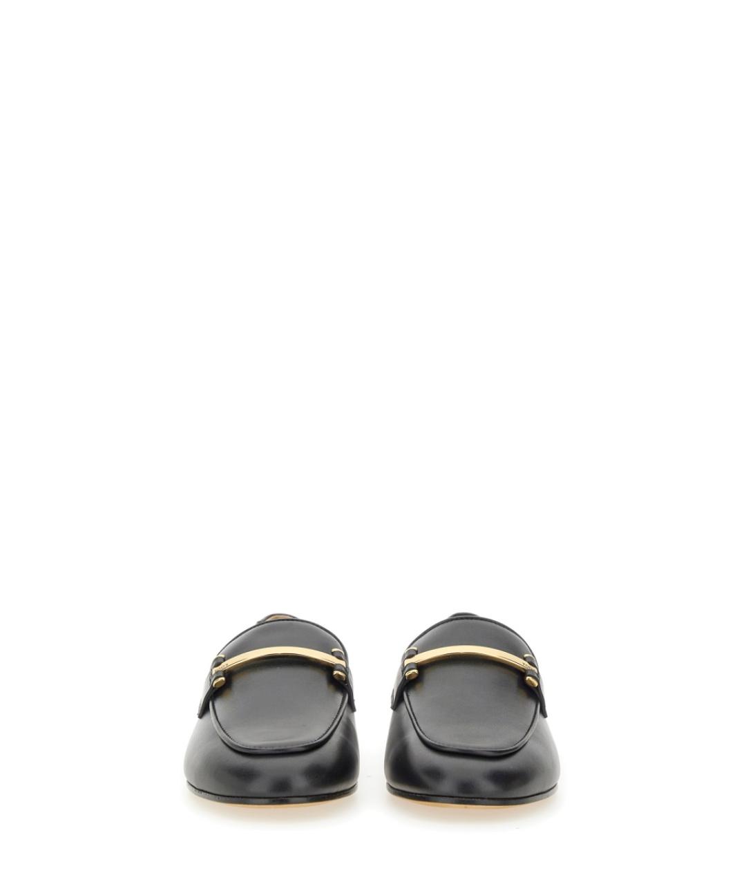 TOD'S Черные кожаные лоферы, фото 5
