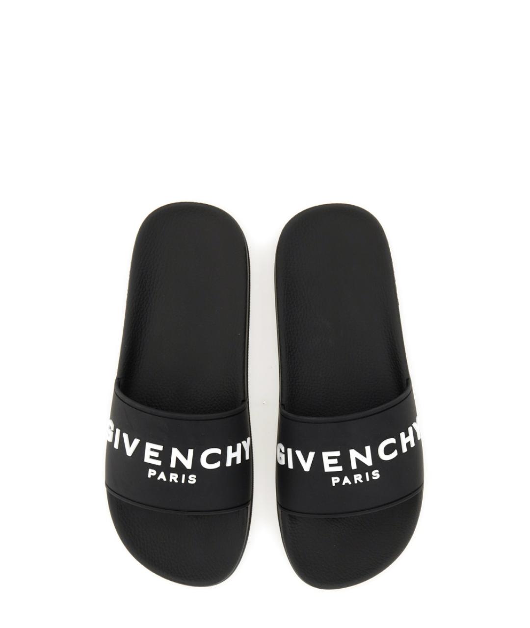 GIVENCHY Черные шлепанцы, фото 2