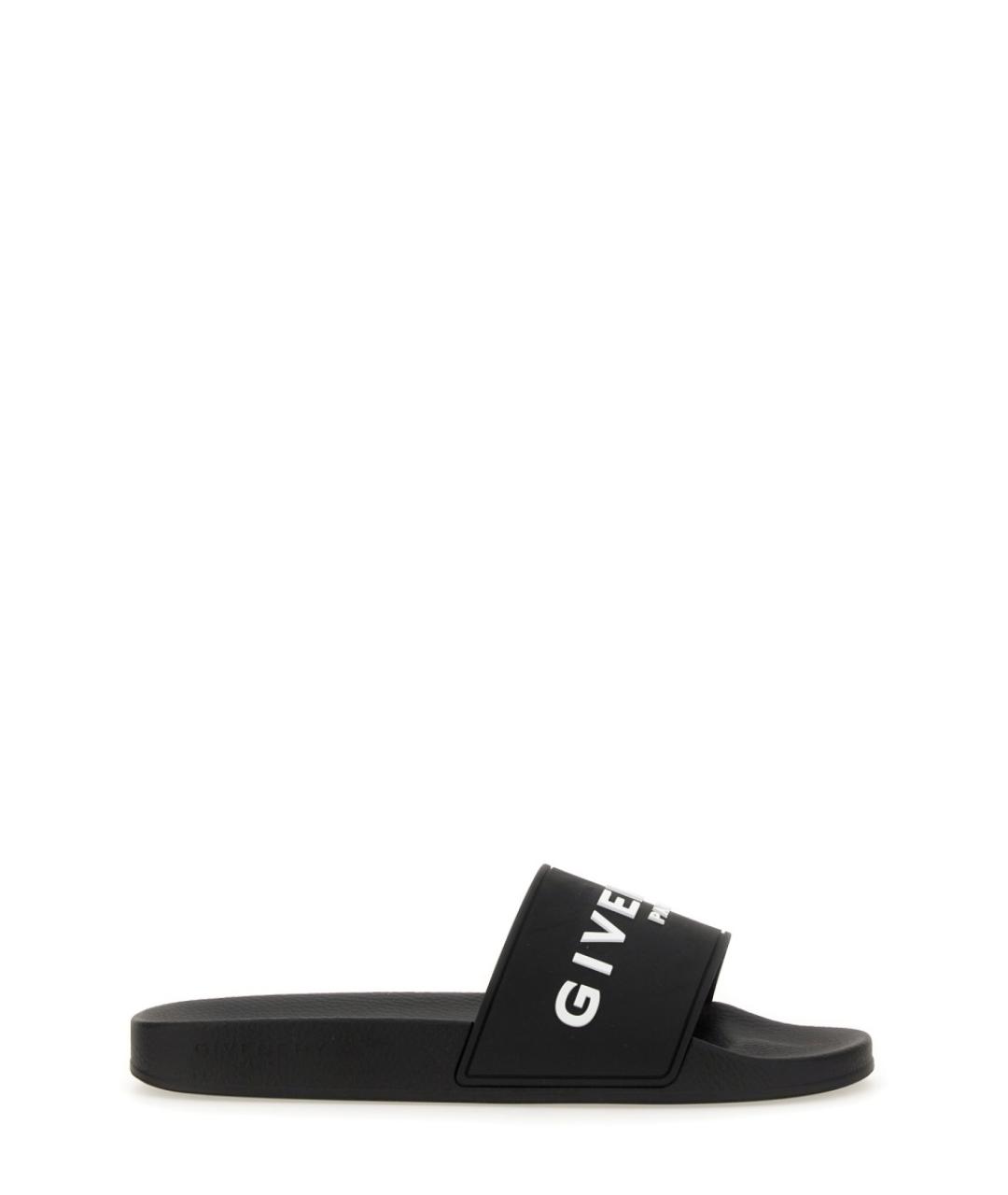 GIVENCHY Черные шлепанцы, фото 1