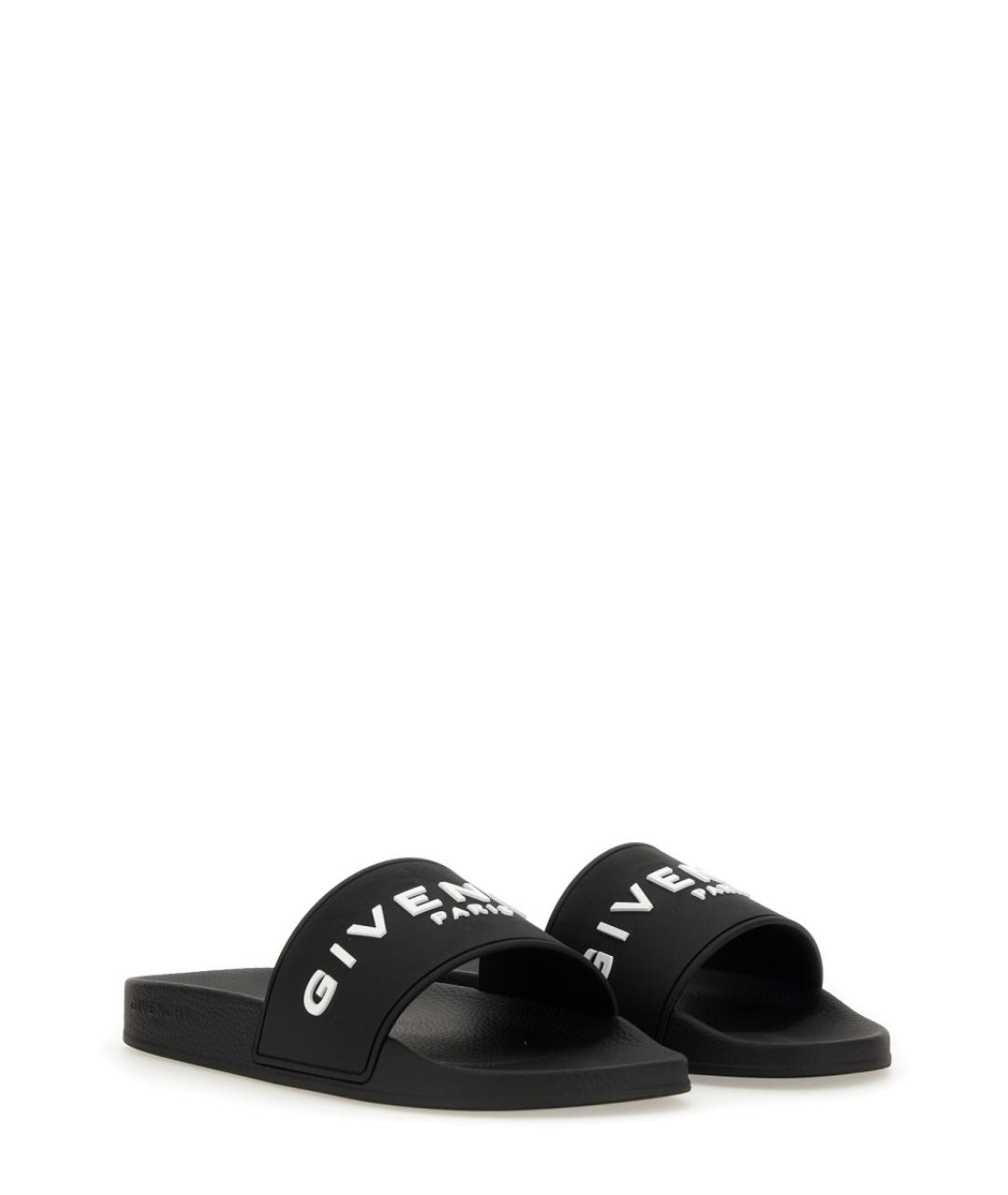 GIVENCHY Черные шлепанцы, фото 3