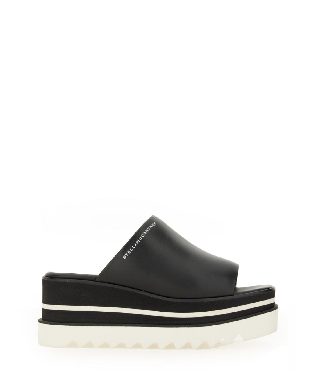 STELLA MCCARTNEY Черные шлепанцы, фото 1