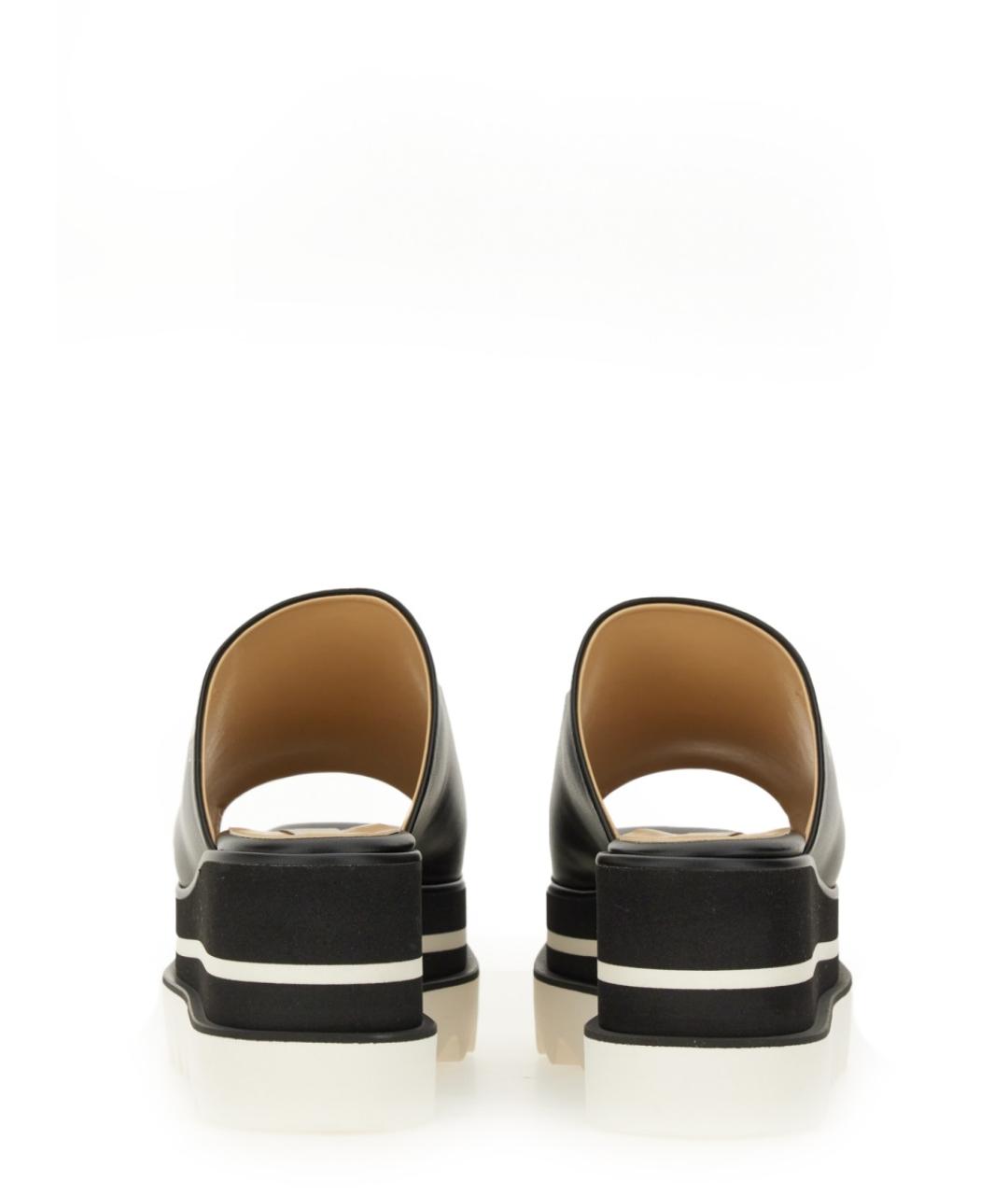 STELLA MCCARTNEY Черные шлепанцы, фото 3