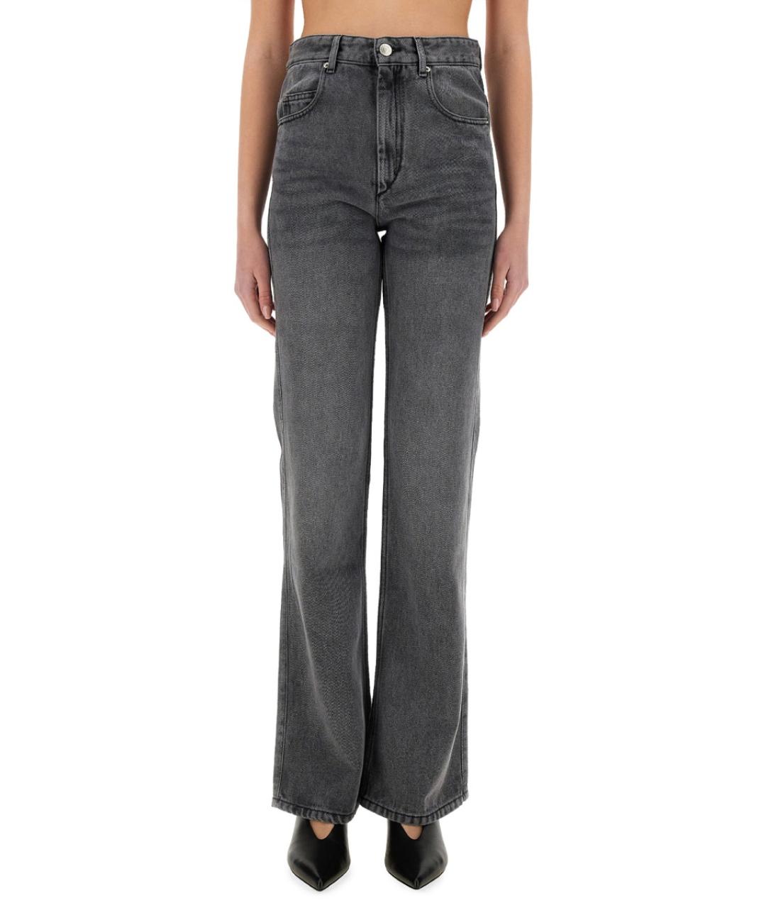 ISABEL MARANT Серые прямые джинсы, фото 2