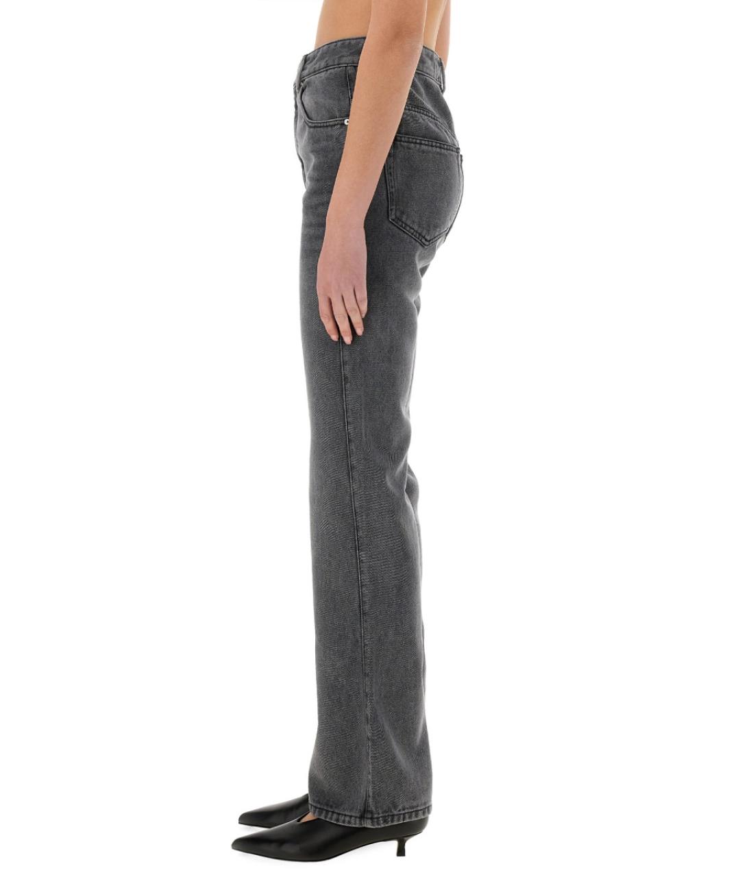 ISABEL MARANT Серые прямые джинсы, фото 5