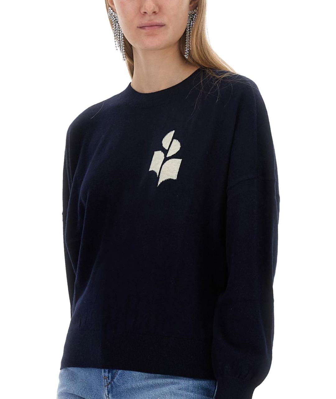 ISABEL MARANT ETOILE Синий хлопковый джемпер / свитер, фото 5