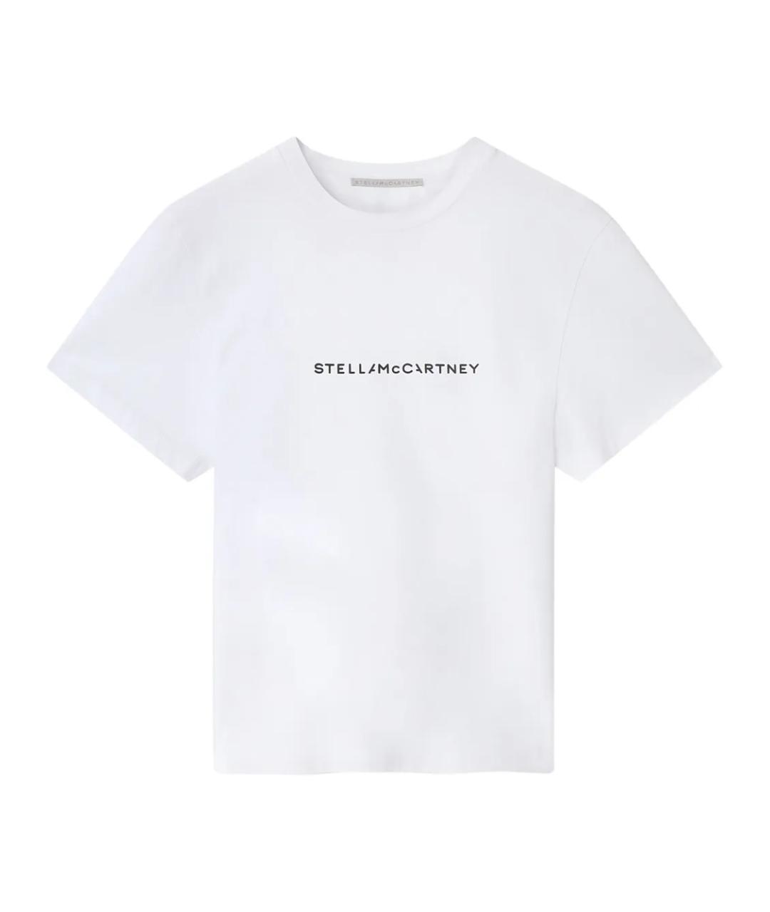 STELLA MCCARTNEY Белая хлопковая футболка, фото 1