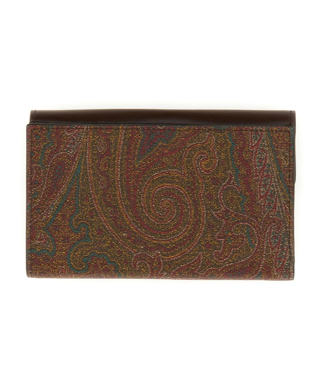 ETRO Коричневый кошелек, фото 3