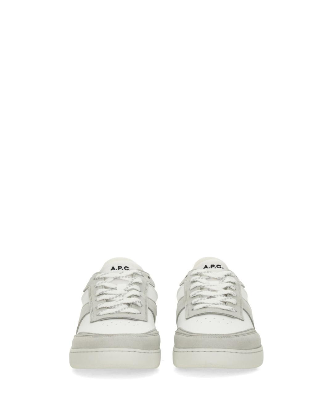 A.P.C. Белые кеды, фото 3
