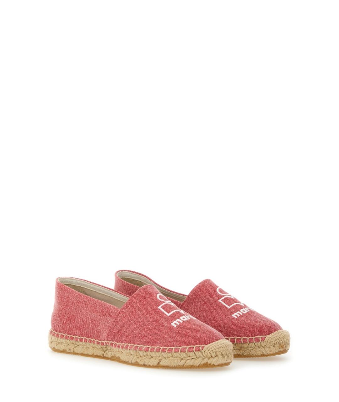 ISABEL MARANT Розовые текстильные эспадрильи, фото 2