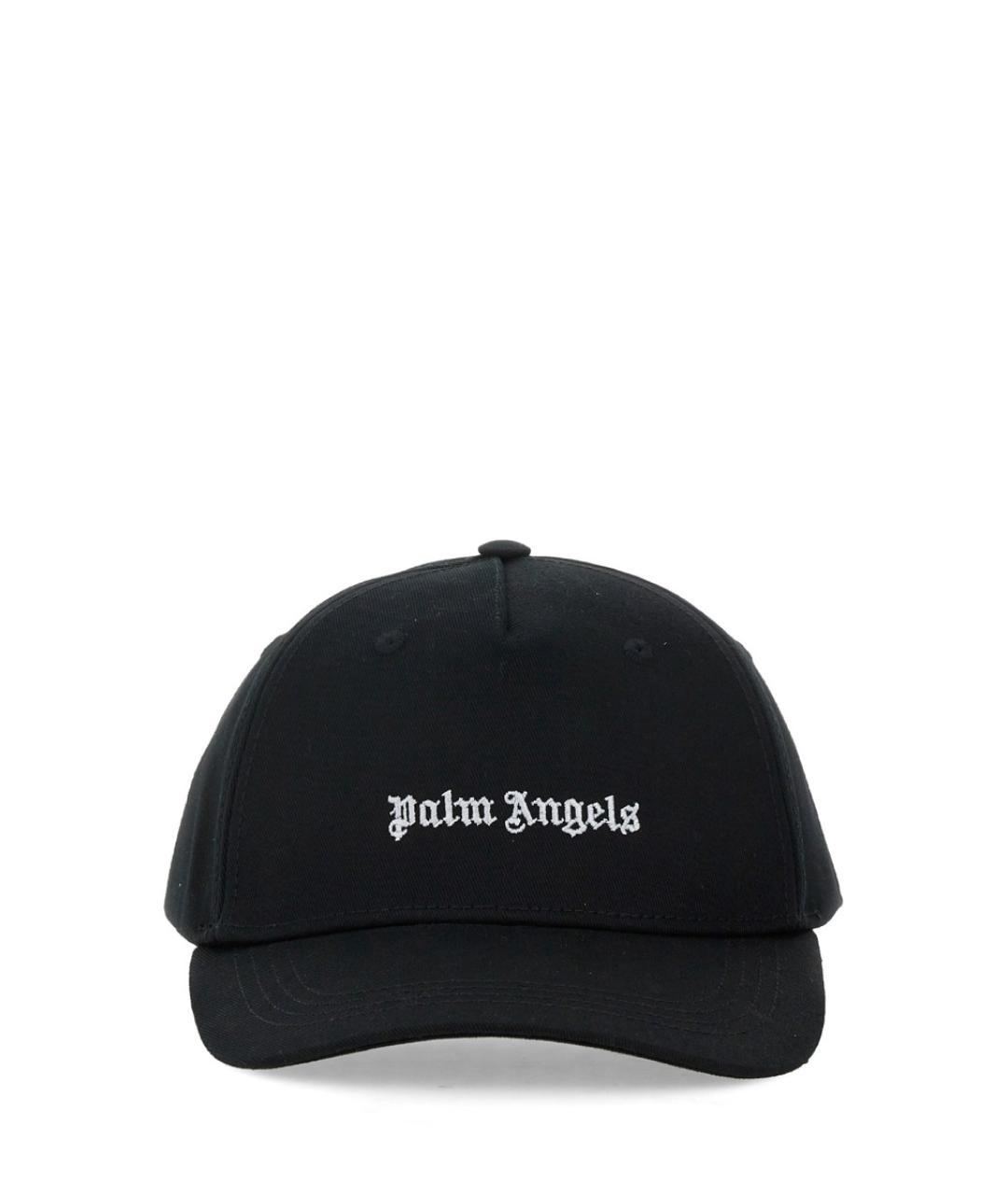 PALM ANGELS Черная хлопковая кепка/бейсболка, фото 1