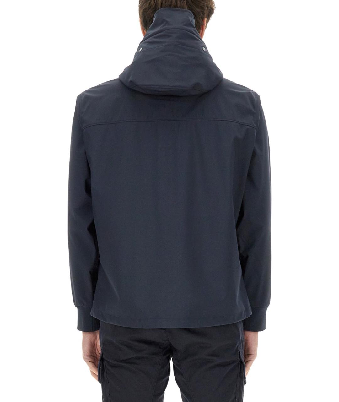 CP COMPANY Синяя полиэстеровая куртка, фото 4