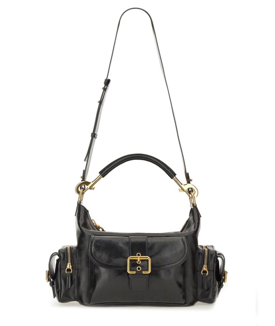 CHLOE Черная кожаная сумка тоут, фото 2