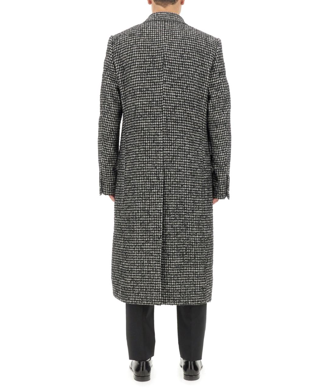 DOLCE&GABBANA Мульти полиэстеровое пальто, фото 4
