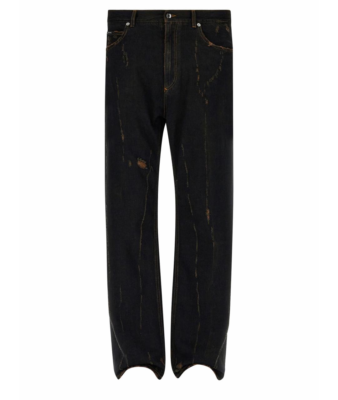 DOLCE&GABBANA Хлопковые повседневные брюки, фото 1