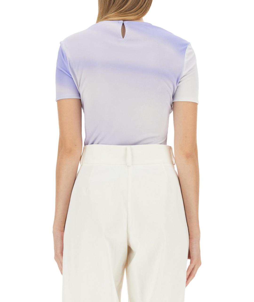 JIL SANDER Мульти вискозная футболка, фото 4