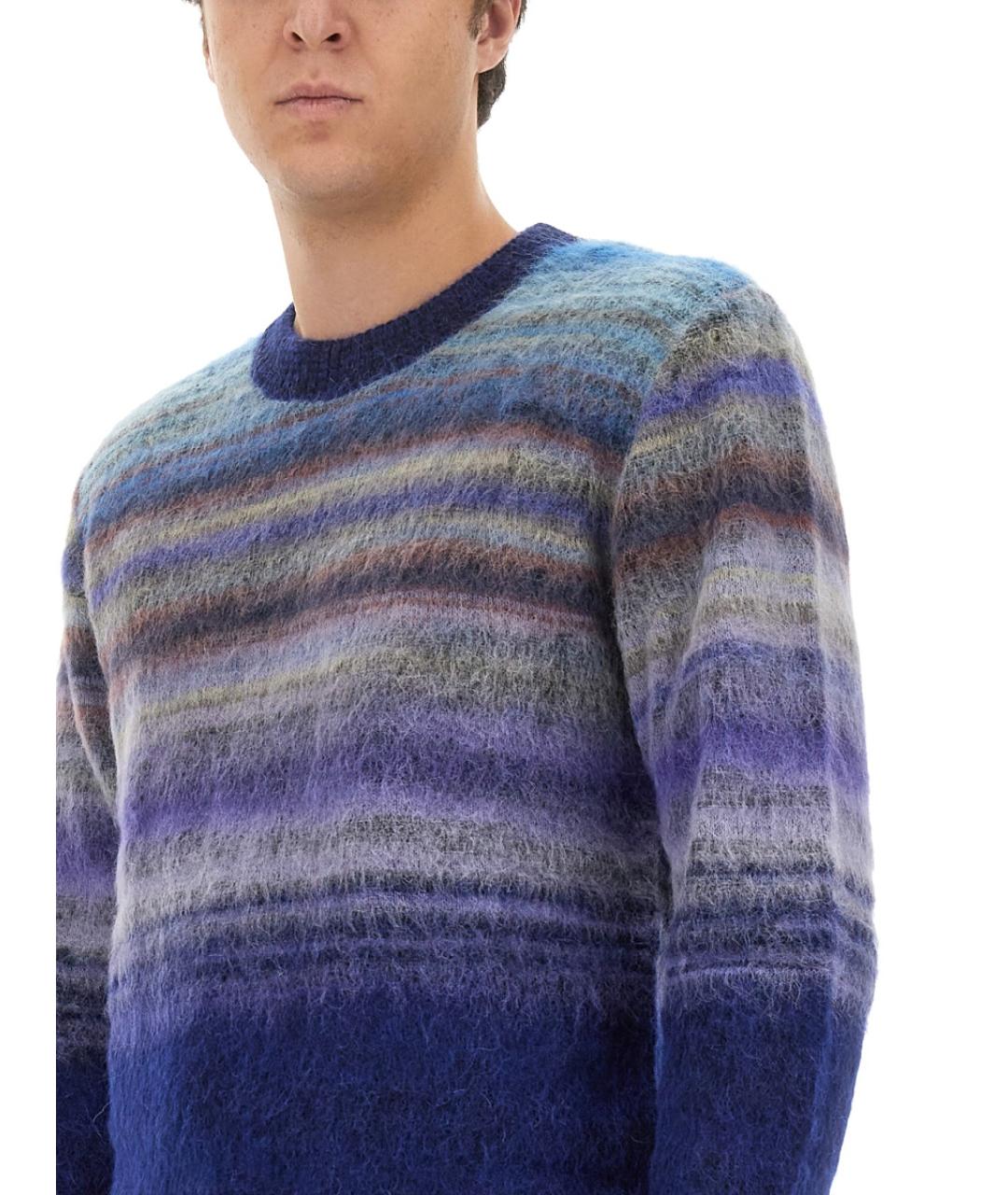 MISSONI Синий вискозный джемпер / свитер, фото 5