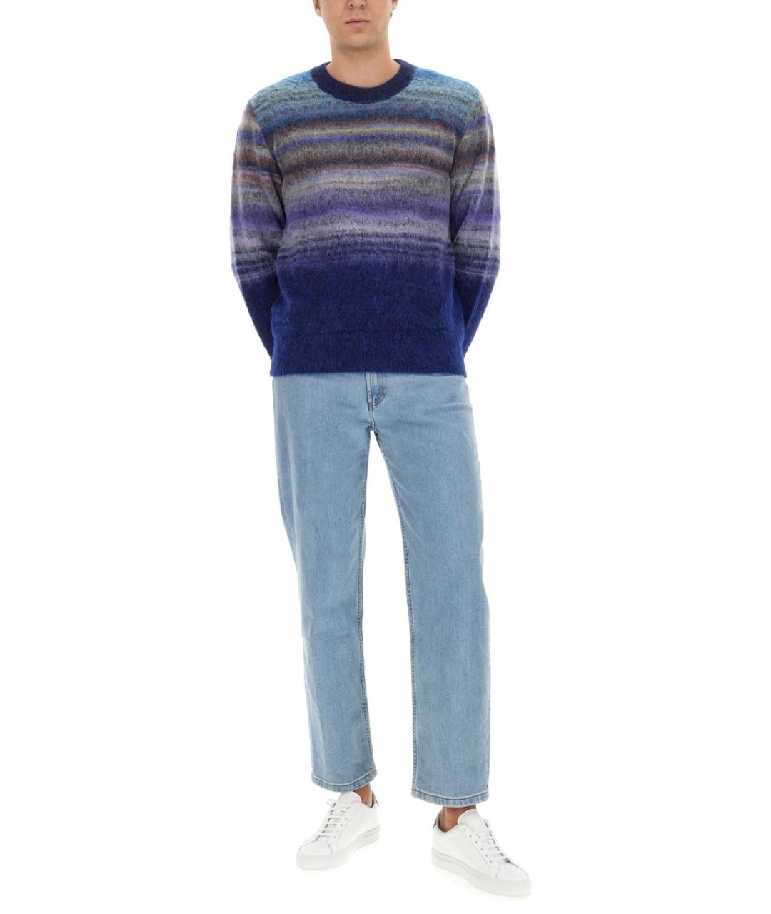 MISSONI Синий вискозный джемпер / свитер, фото 3