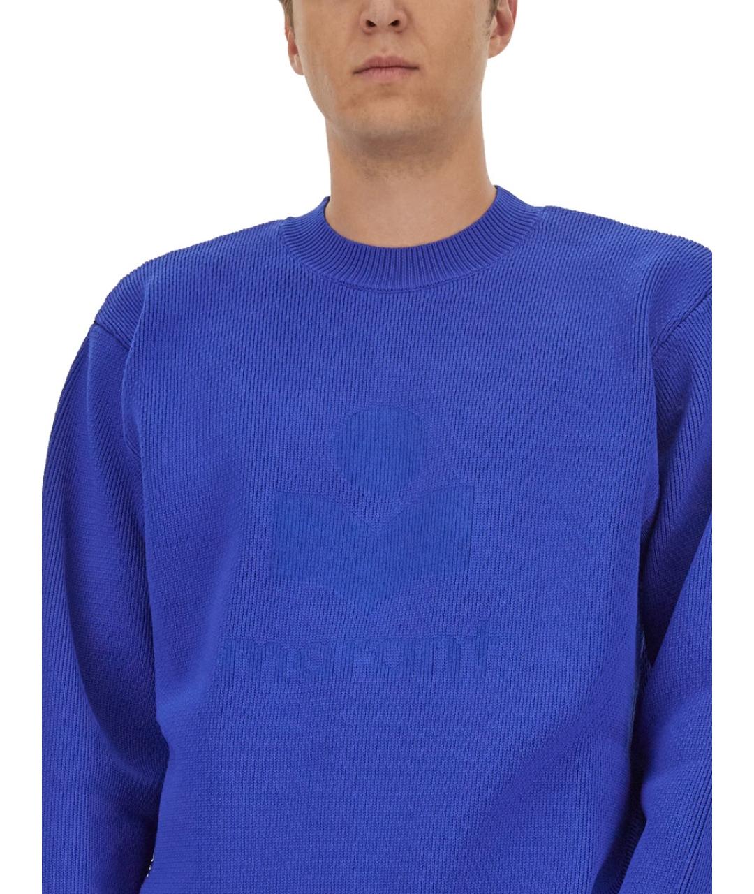 ISABEL MARANT Синий полиэстеровый джемпер / свитер, фото 5