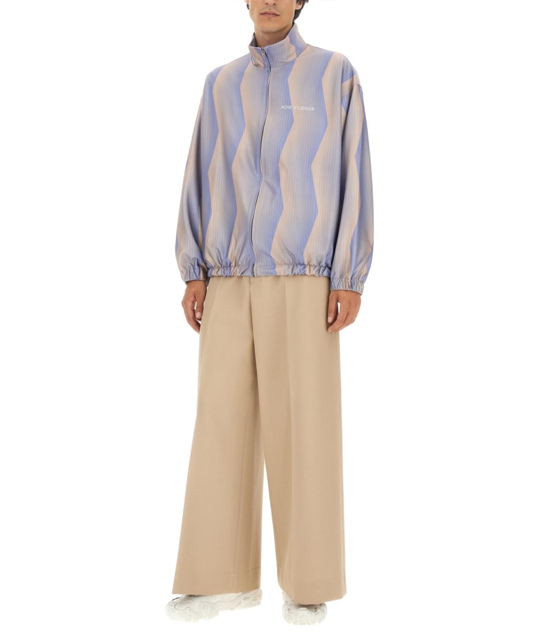 ACNE STUDIOS Голубая полиэстеровая куртка, фото 3