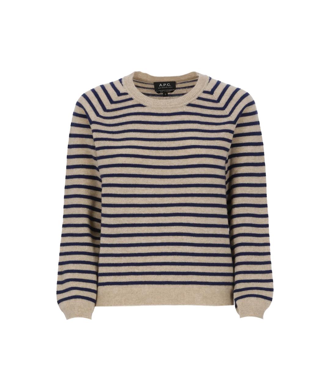 A.P.C. Мульти шерстяной джемпер / свитер, фото 1