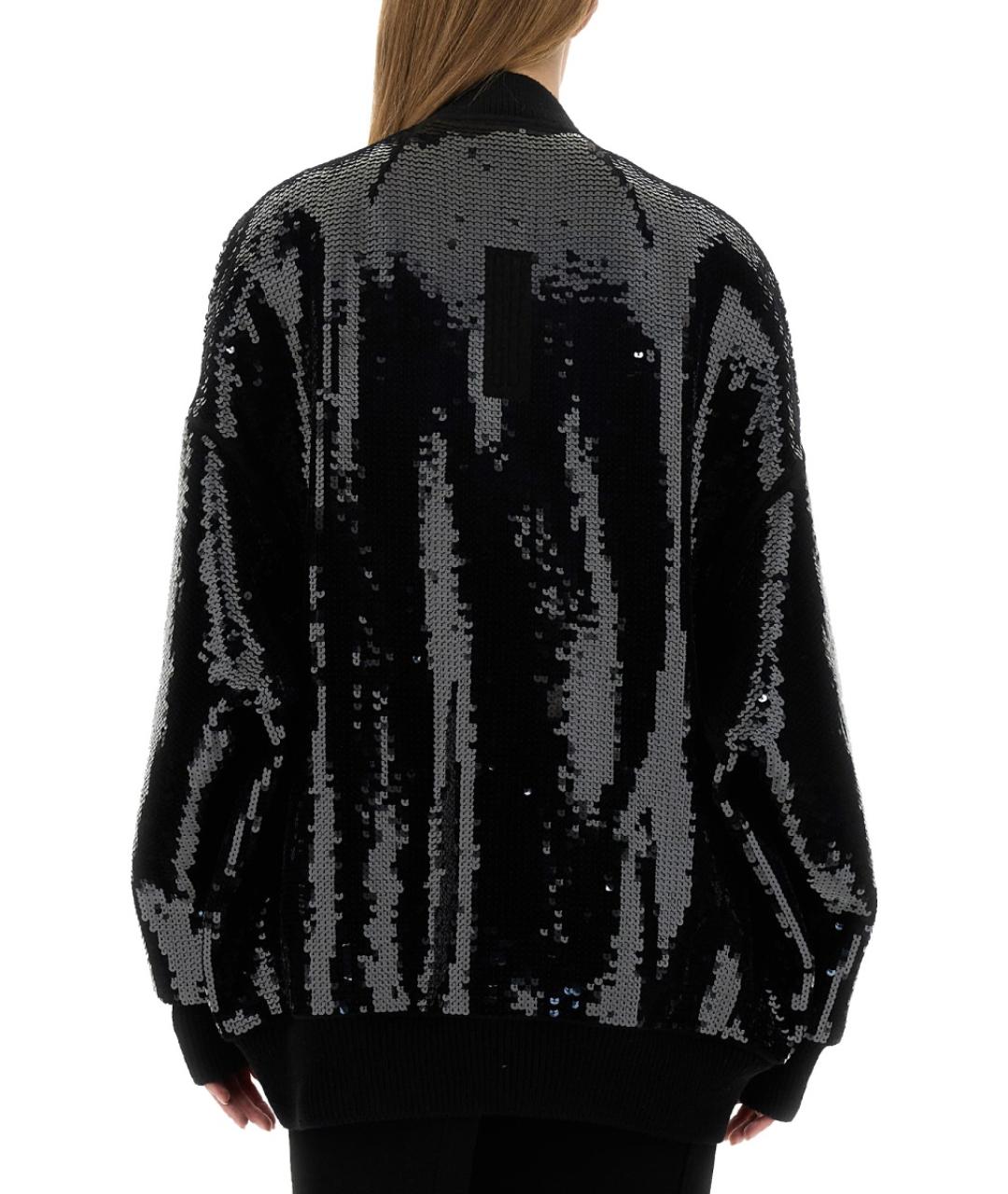 RICK OWENS Черная шерстяная куртка, фото 4