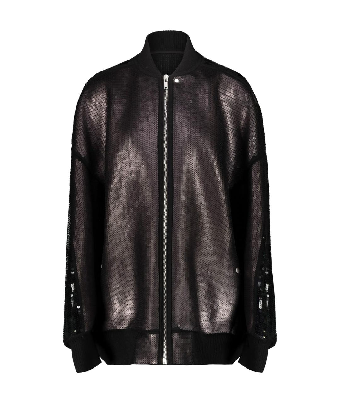 RICK OWENS Черная шерстяная куртка, фото 1