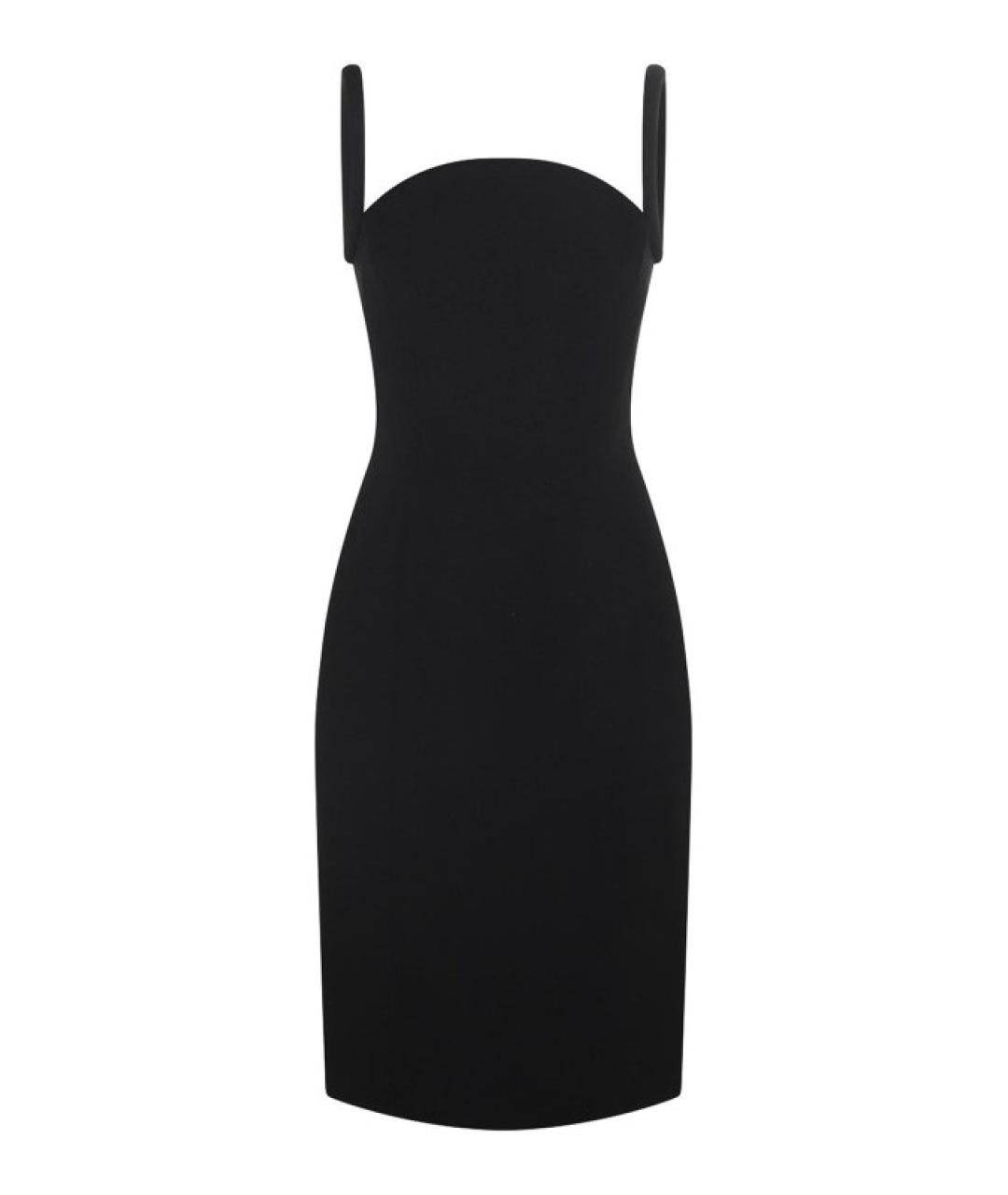 VERSACE Черное повседневное платье, фото 1