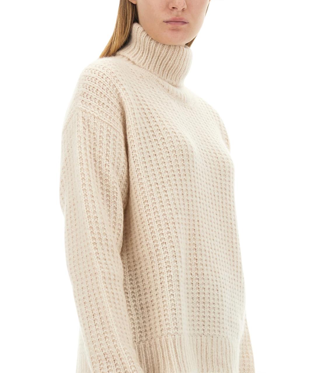 GUCCI Белый кашемировый джемпер / свитер, фото 5
