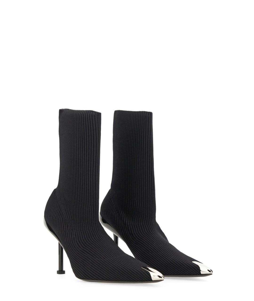 ALEXANDER MCQUEEN Черные полусапоги, фото 5