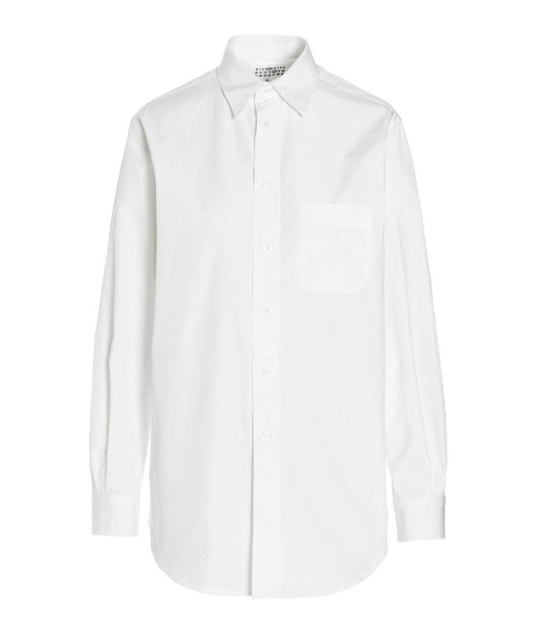 MAISON MARGIELA Белая хлопковая рубашка, фото 1