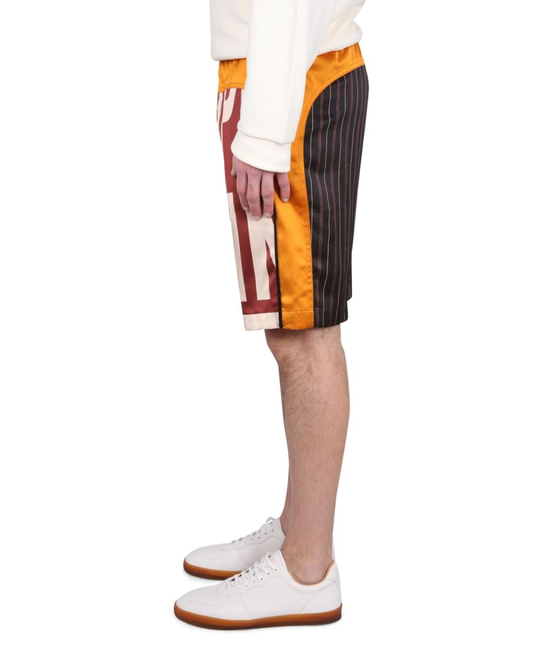 DRIES VAN NOTEN Мульти вискозные шорты, фото 4