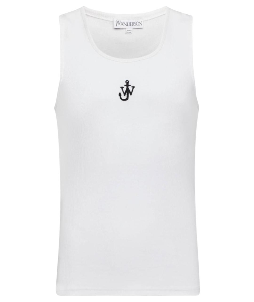 J.W.ANDERSON Белая хлопковая майка, фото 1