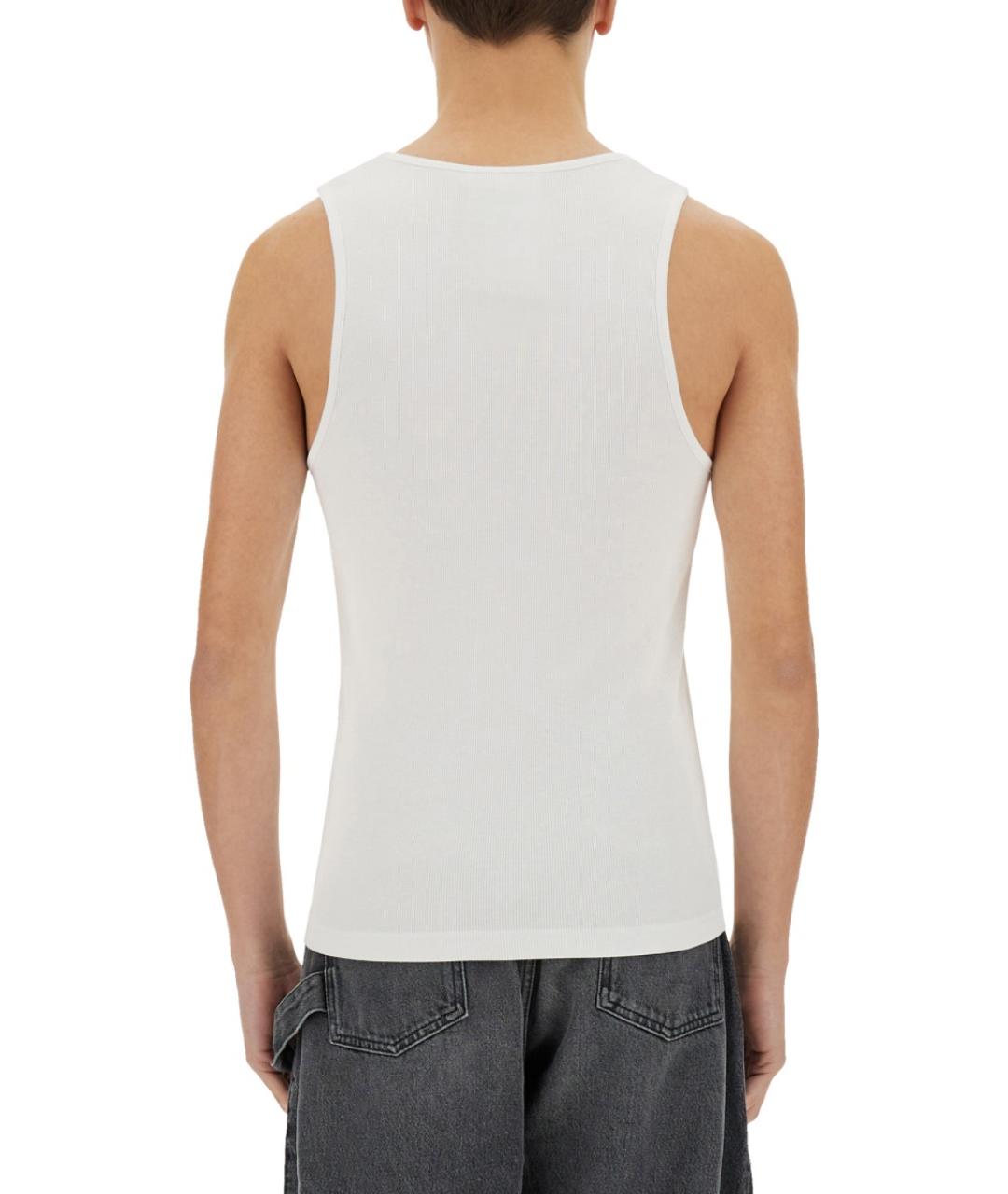 J.W.ANDERSON Белая хлопковая майка, фото 4