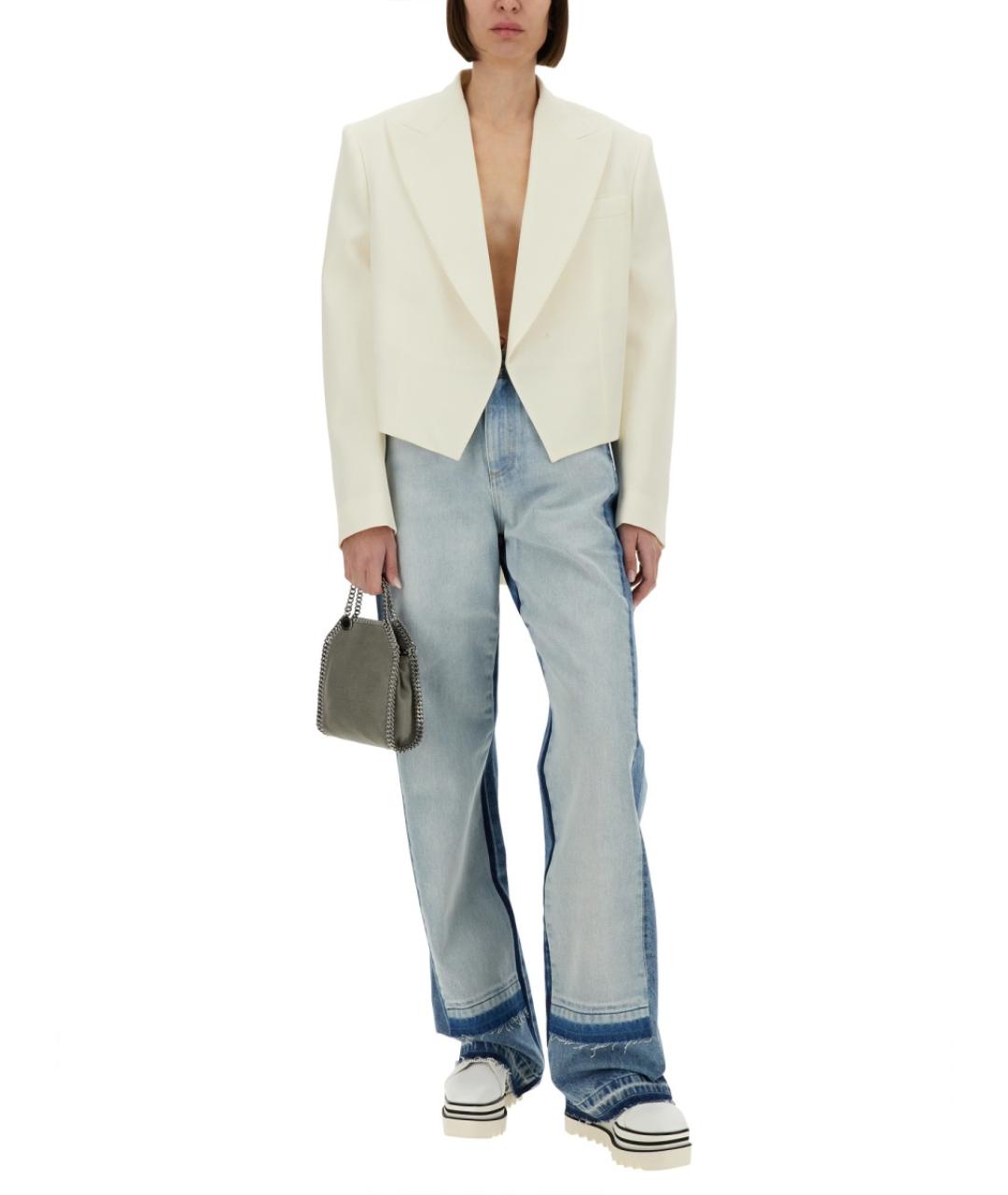 STELLA MCCARTNEY Белый вискозный жакет/пиджак, фото 2