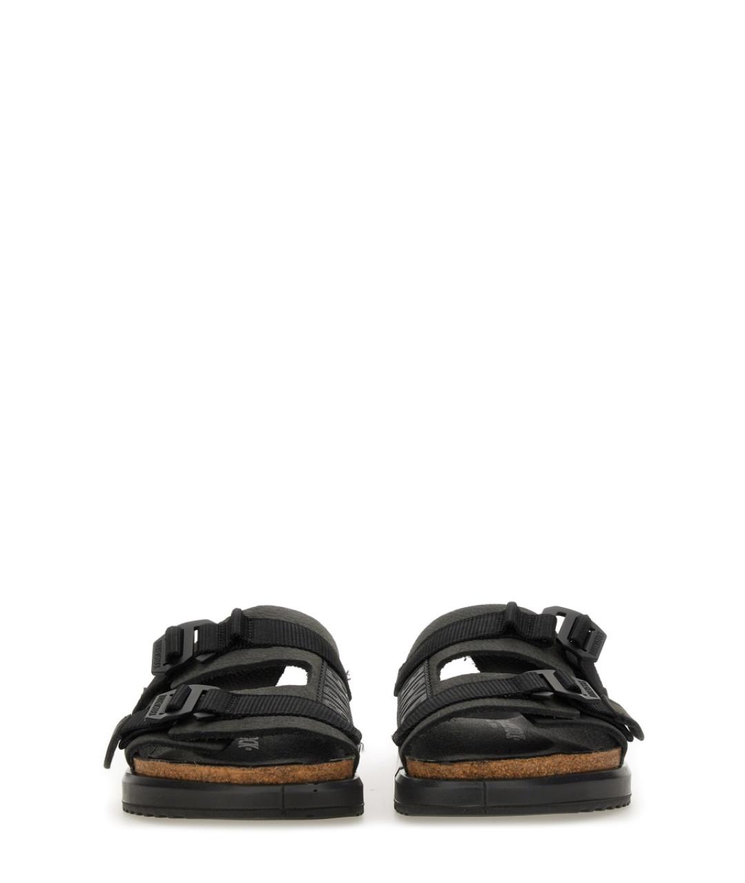 BIRKENSTOCK Черные шлепанцы, фото 4