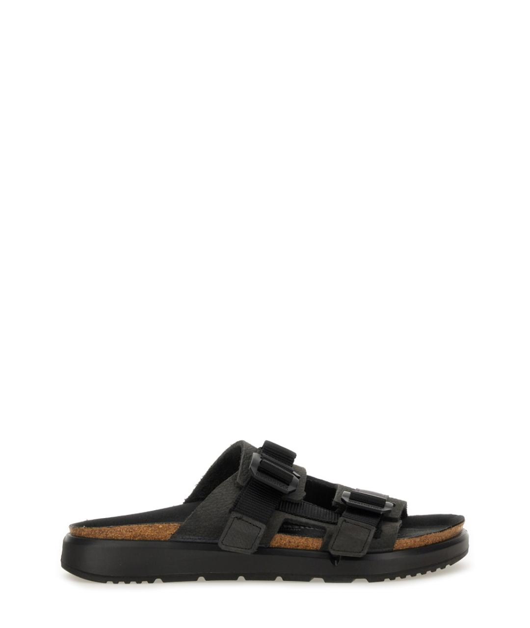 BIRKENSTOCK Черные шлепанцы, фото 1