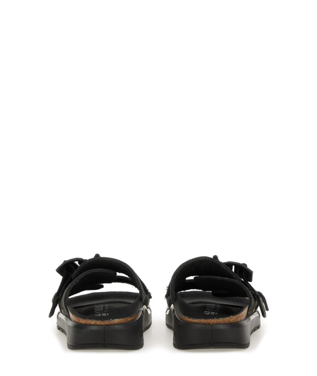 BIRKENSTOCK Черные шлепанцы, фото 3
