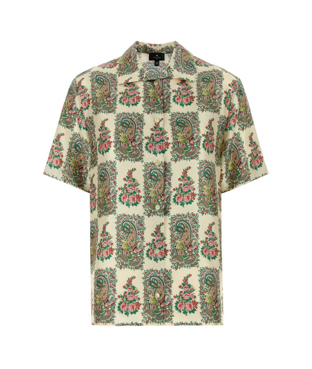 ETRO Мульти шелковая рубашка, фото 1