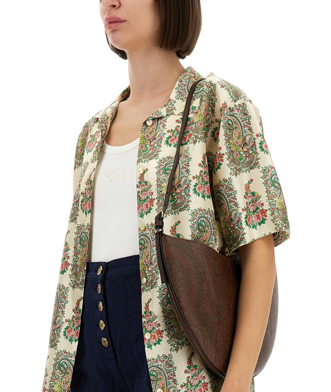 ETRO Мульти шелковая рубашка, фото 5