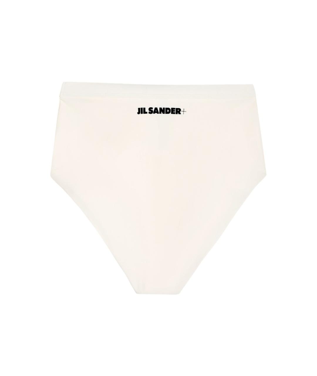 JIL SANDER Белый полиамидовый купальник, фото 3
