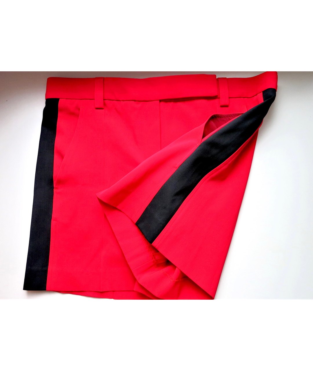 IRFE Красные шерстяные шорты, фото 3