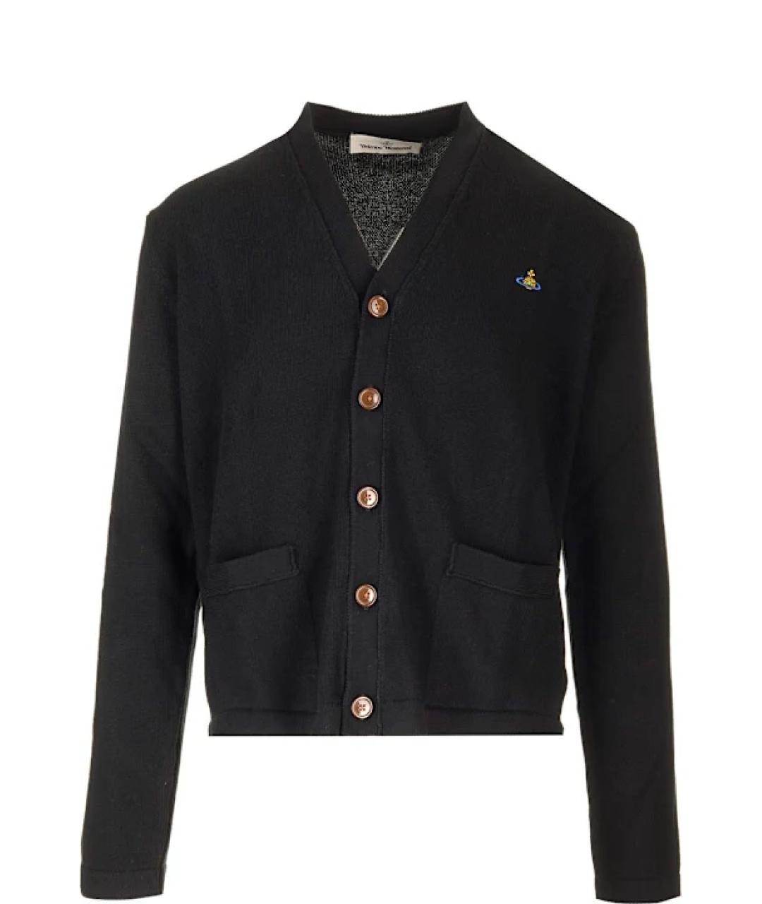 VIVIENNE WESTWOOD Черный шерстяной джемпер / свитер, фото 1