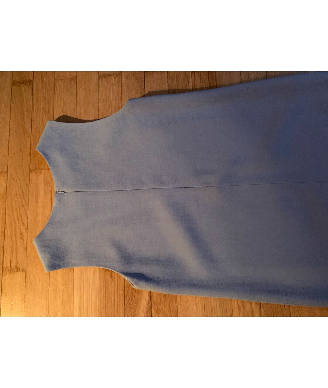 ERMANNO SCERVINO Голубое вискозное коктейльное платье, фото 4
